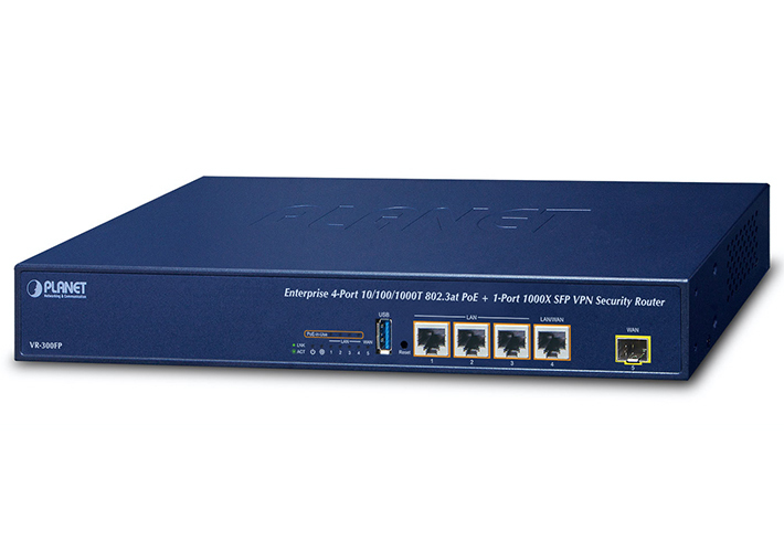 Foto Routers VR-300F con seguridad VPN y fibra óptica.